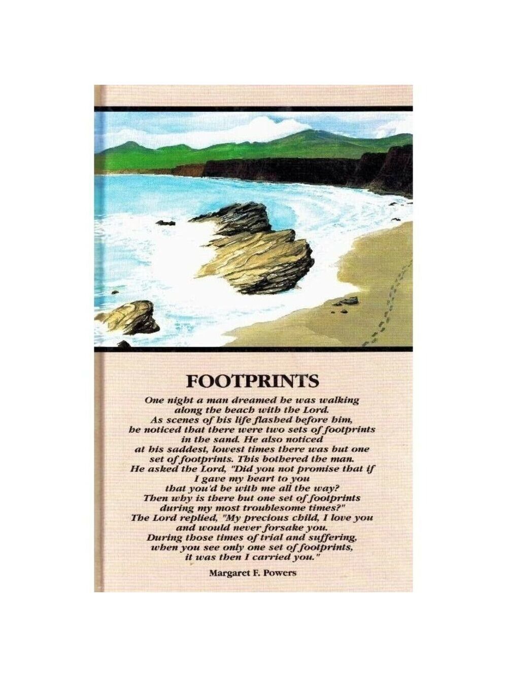 FOOTPRINTS Journal Powers, Margaret F. 1964 Hardcover